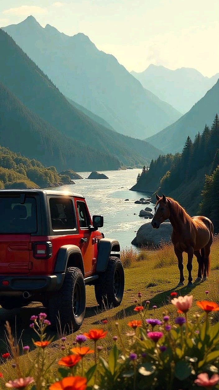 山野之间，放飞自我