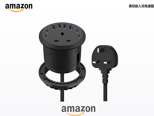 亚马逊嵌入式圆插
