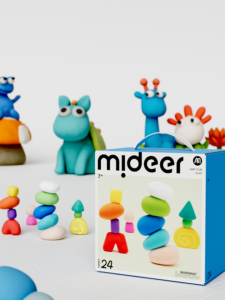 超轻粘土安全彩泥