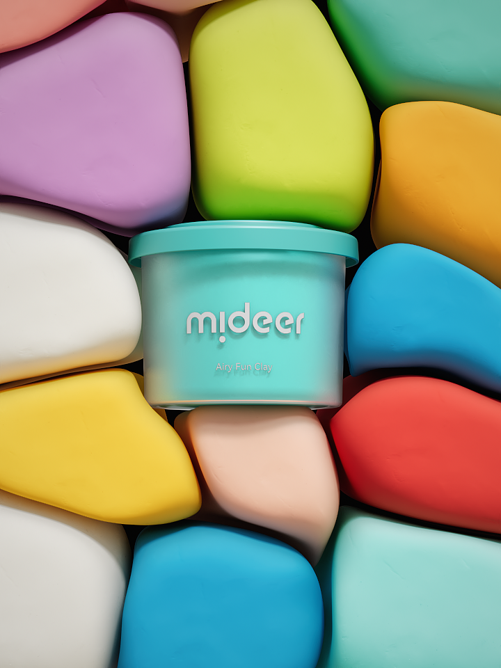 超轻粘土安全彩泥