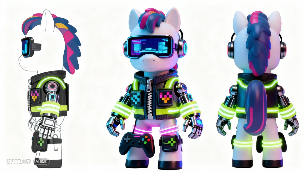 马年吉祥物IP设计