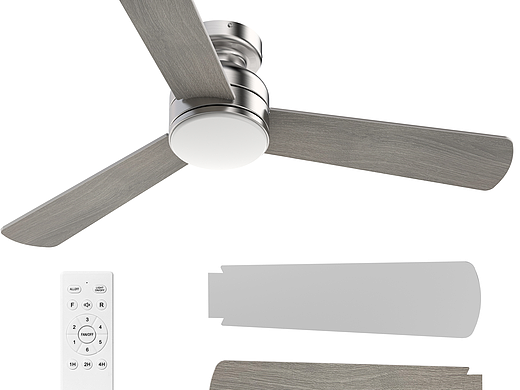 亚马逊，建模，渲染，风扇灯，卧室扇