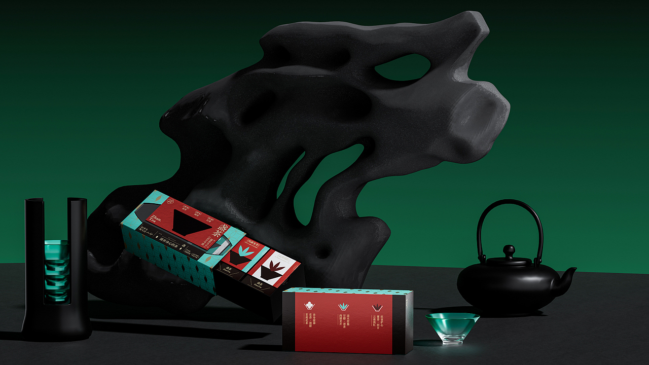 盏茶ZhanTea|新中式茶叶包装设计