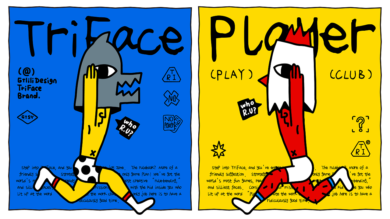 TriFace | 多面玩家的游乐场（图ZMzk5MDg4MjA4） - 品牌 - 站酷设计师GT里里原创素材 - 站酷ZCOOL