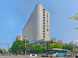 鉑晶大酒店大樓外觀拍攝