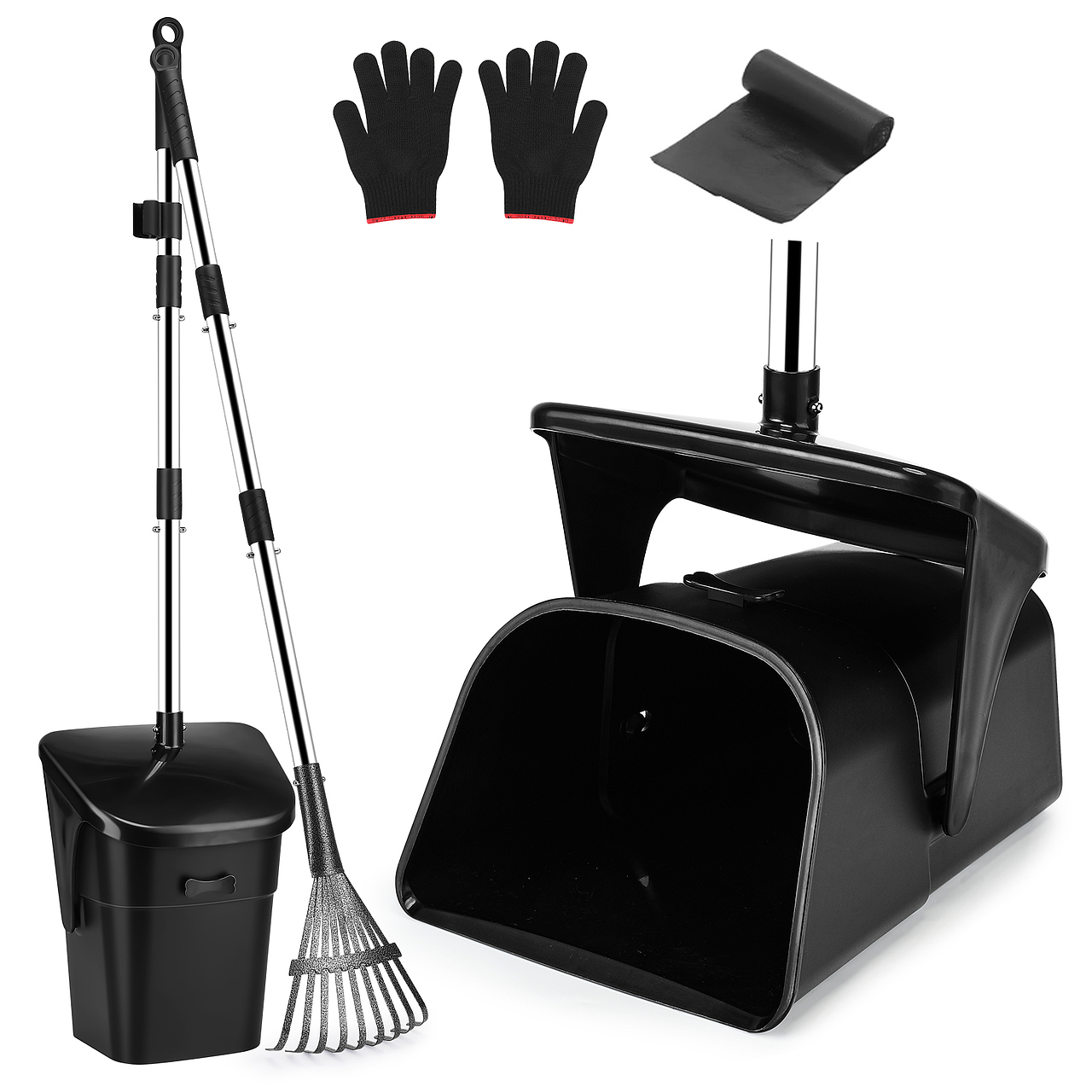 狗便垃圾斗两件套