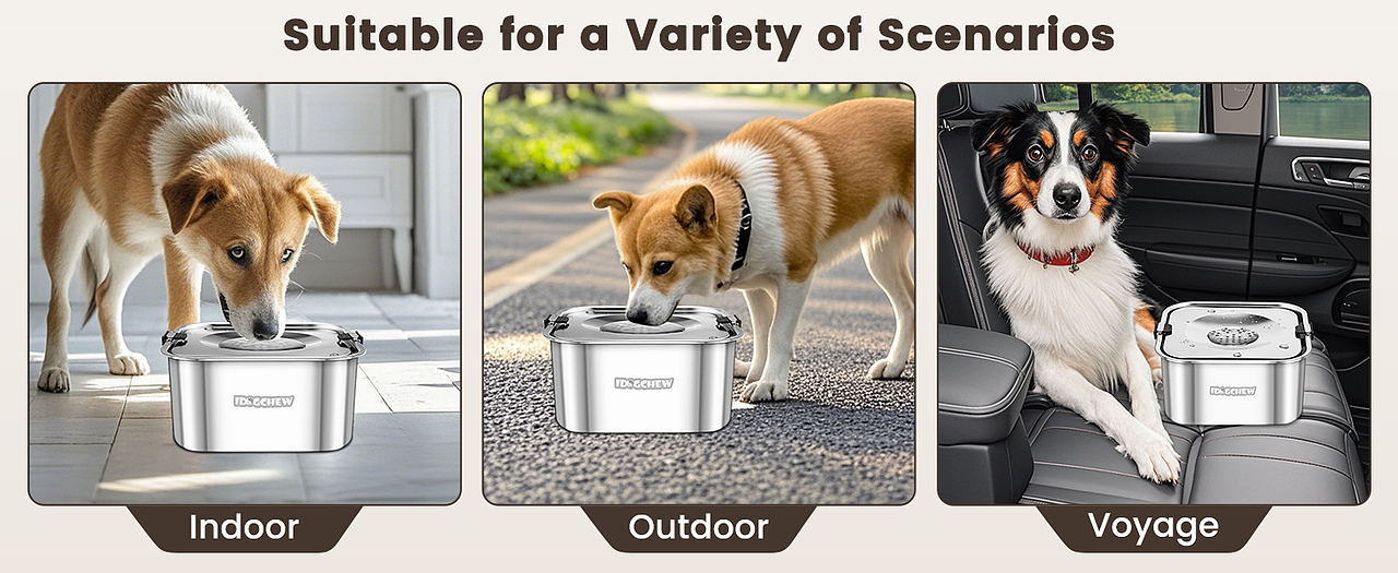 不锈钢方形漂浮水碗