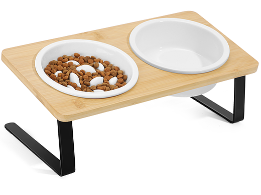 猫陶瓷双碗套装