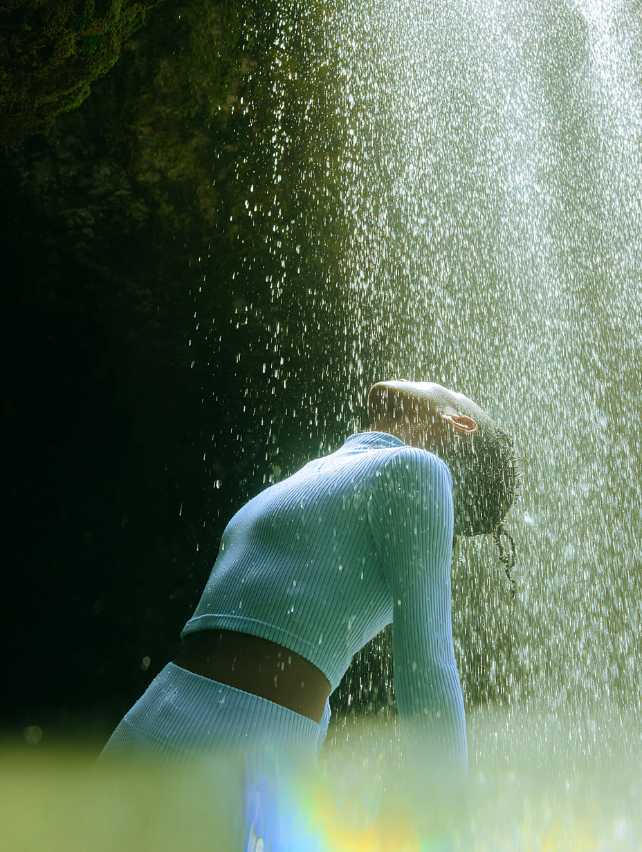 运动科技自然概念