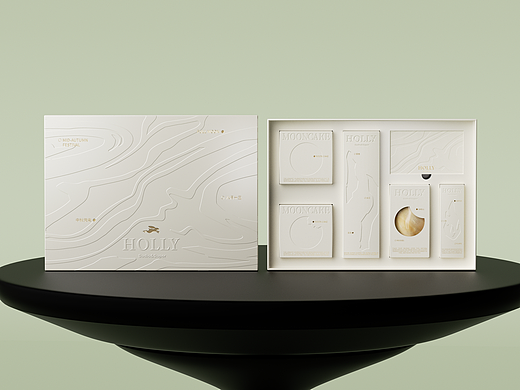 雾里探月--中秋线香月饼礼盒