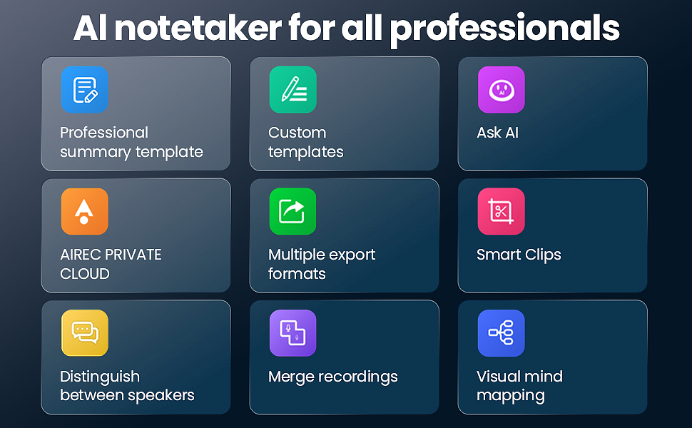 亚马逊主副图案例--录音笔