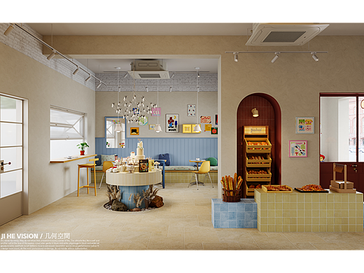 几何空间视觉表现 | Poohoo°泡呼烘培店