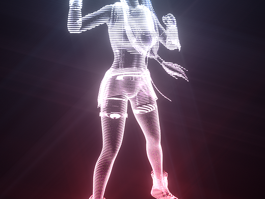 跟着做了个全息投影TiFa