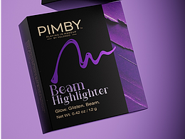 PIMBY品牌設(shè)計(jì)|把老教堂的紫黑玻璃裝進(jìn)彩妝盒