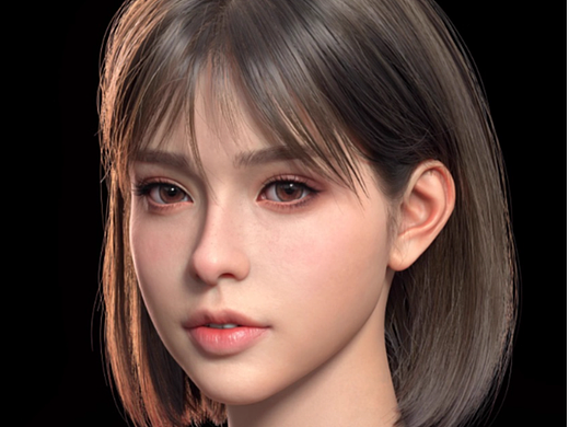 人物高模建模渲染