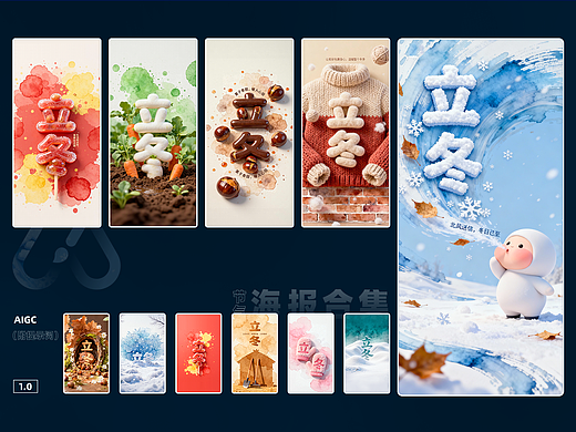 3D可爱 | AIGC节气海报设计-1.0（附提示词）