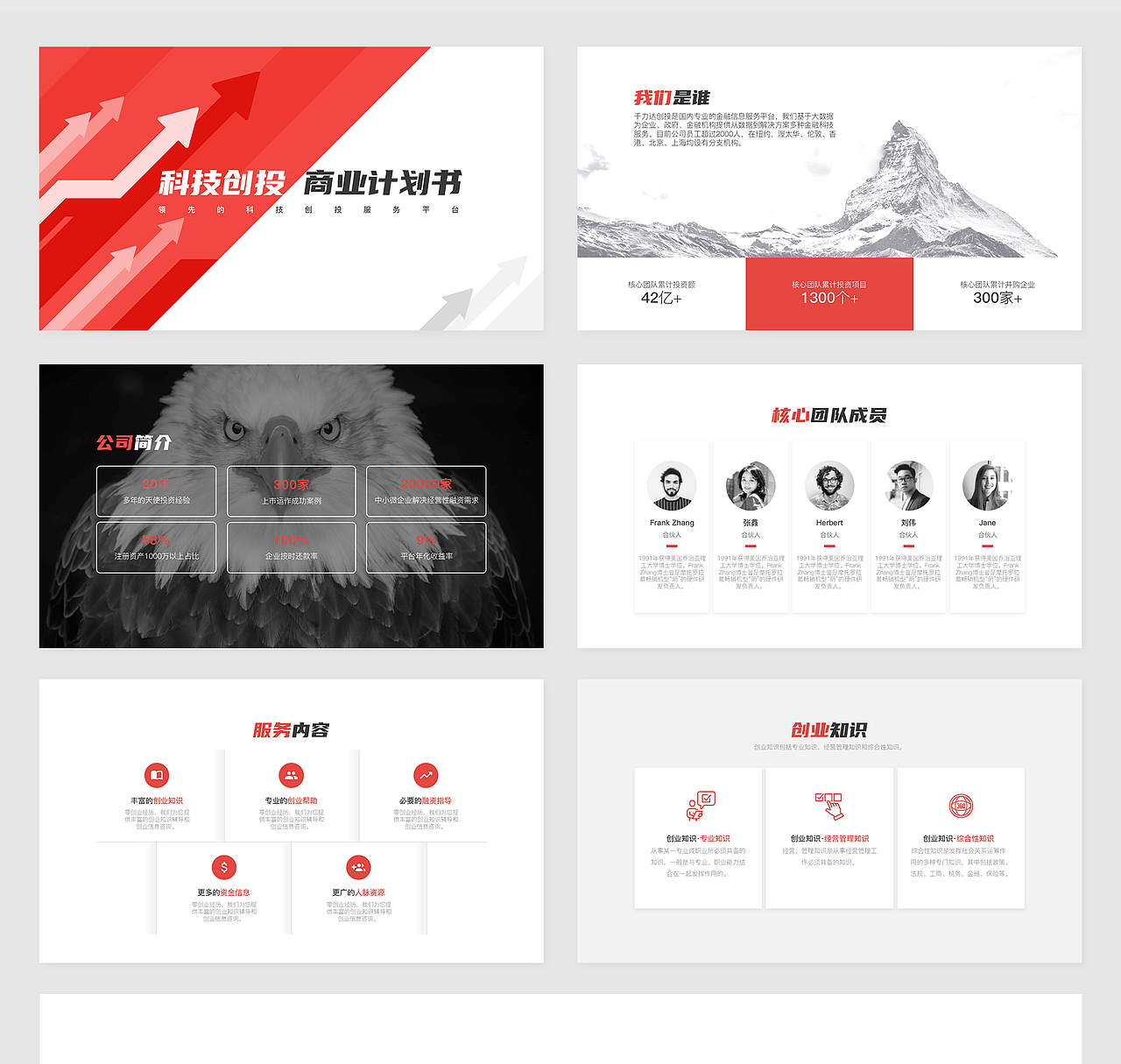 原创PPT模板商业计划白皮书投资金融汇报提案股权分配（图ZMzk5MTI1MjU2） - PPT/Keynote - 站酷设计师bigchin原创素材 - 站酷ZCOOL