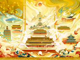 国风国潮插画
