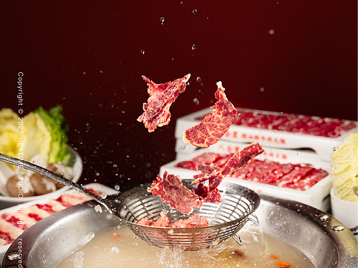 八合里牛肉火锅美食摄影｜菜品拍摄｜餐饮｜快消品拍摄