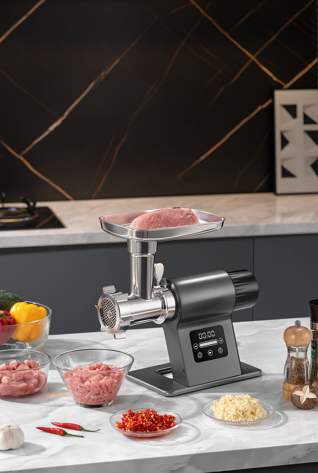 香肠绞肉机小家电拍摄