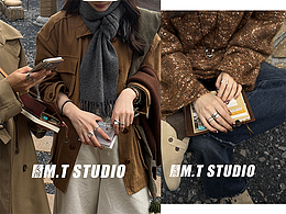 珠宝饰品拍摄|秋日风饰品外景模特拍摄|饰品首饰户外拍