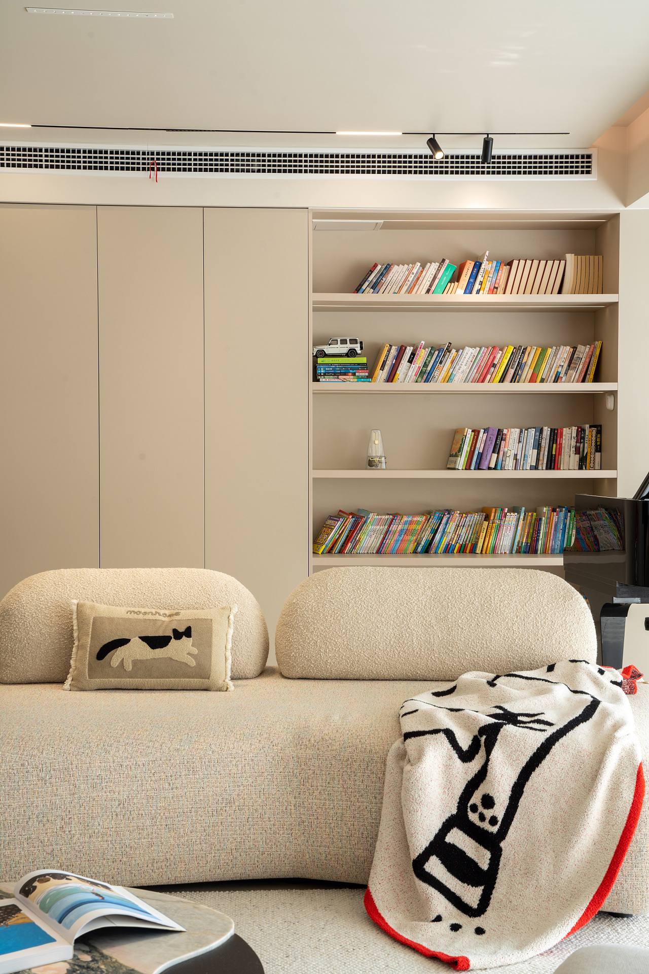 空间摄影丨在山东,拍到了奶油风大平层