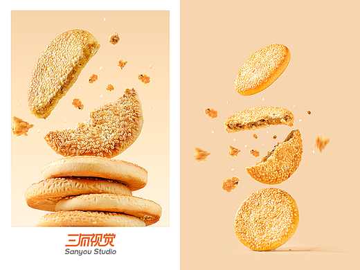 三有视觉丨电商静物拍摄橘饼零食果脯复古风