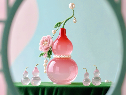 当粉葫芦遇上非遗绒花