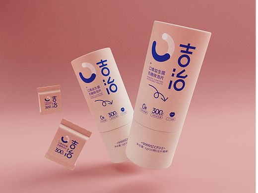 益生菌无糖微泡片包装（个人主页-ZNzI4MDY4MzI=） - 包装 - 站酷设计师鱼喵鱼喵原创素材 - 站酷ZCOOL