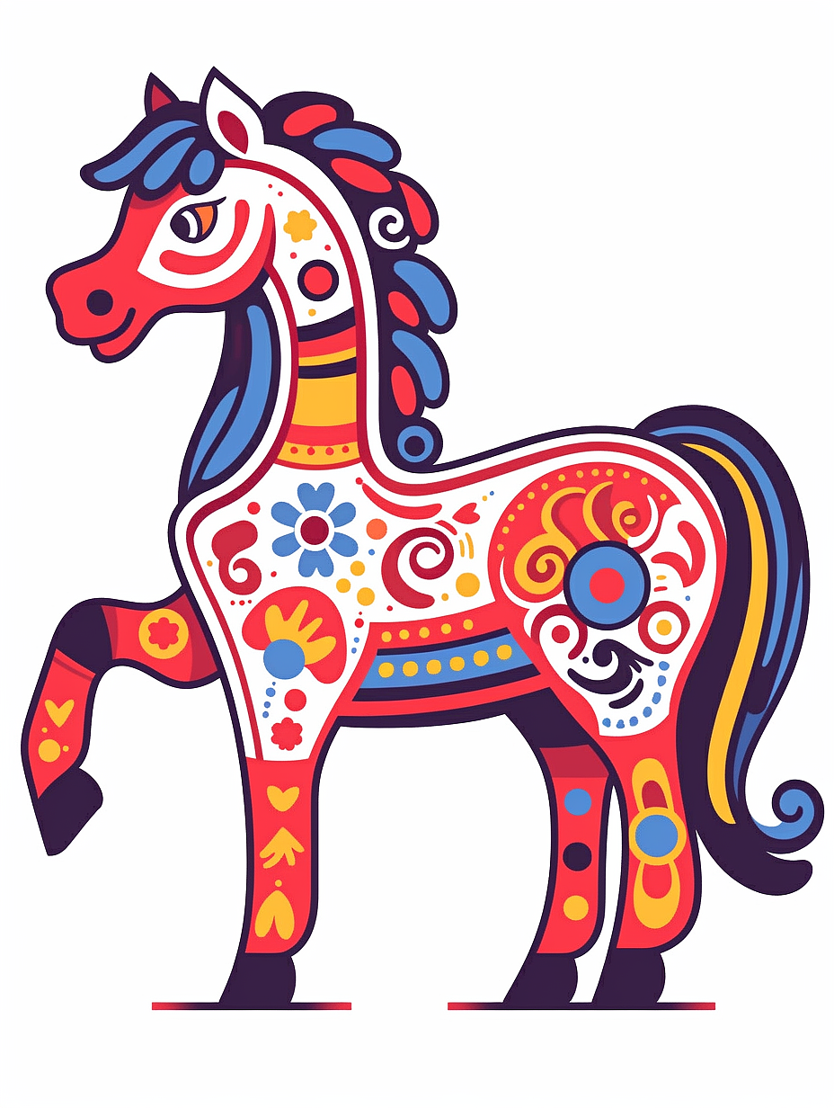 QI 东方神兽 | 马似春风真得意,日子鲜活又带劲~