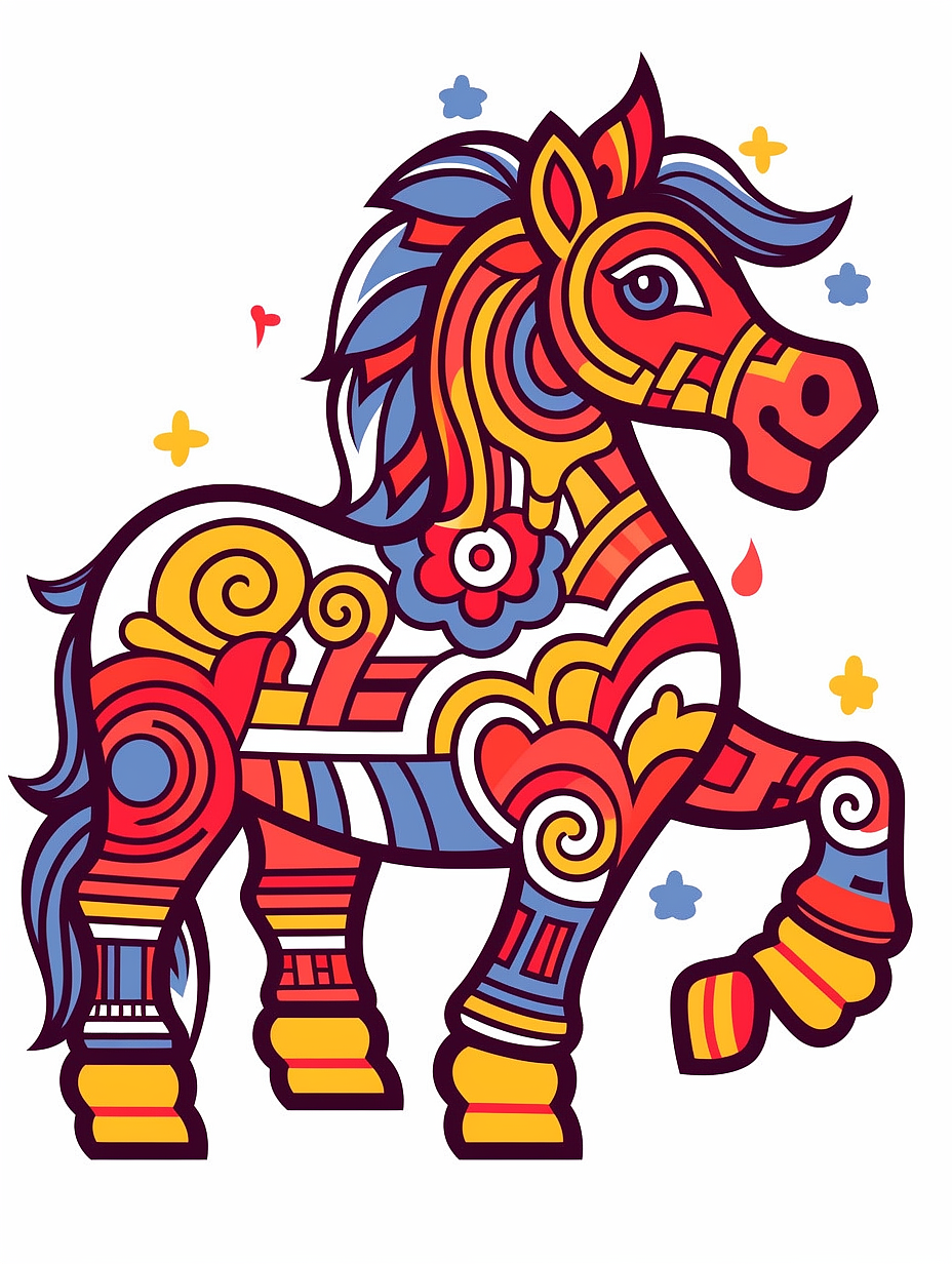 QI 东方神兽 | 马年福满堂,家和万事兴!