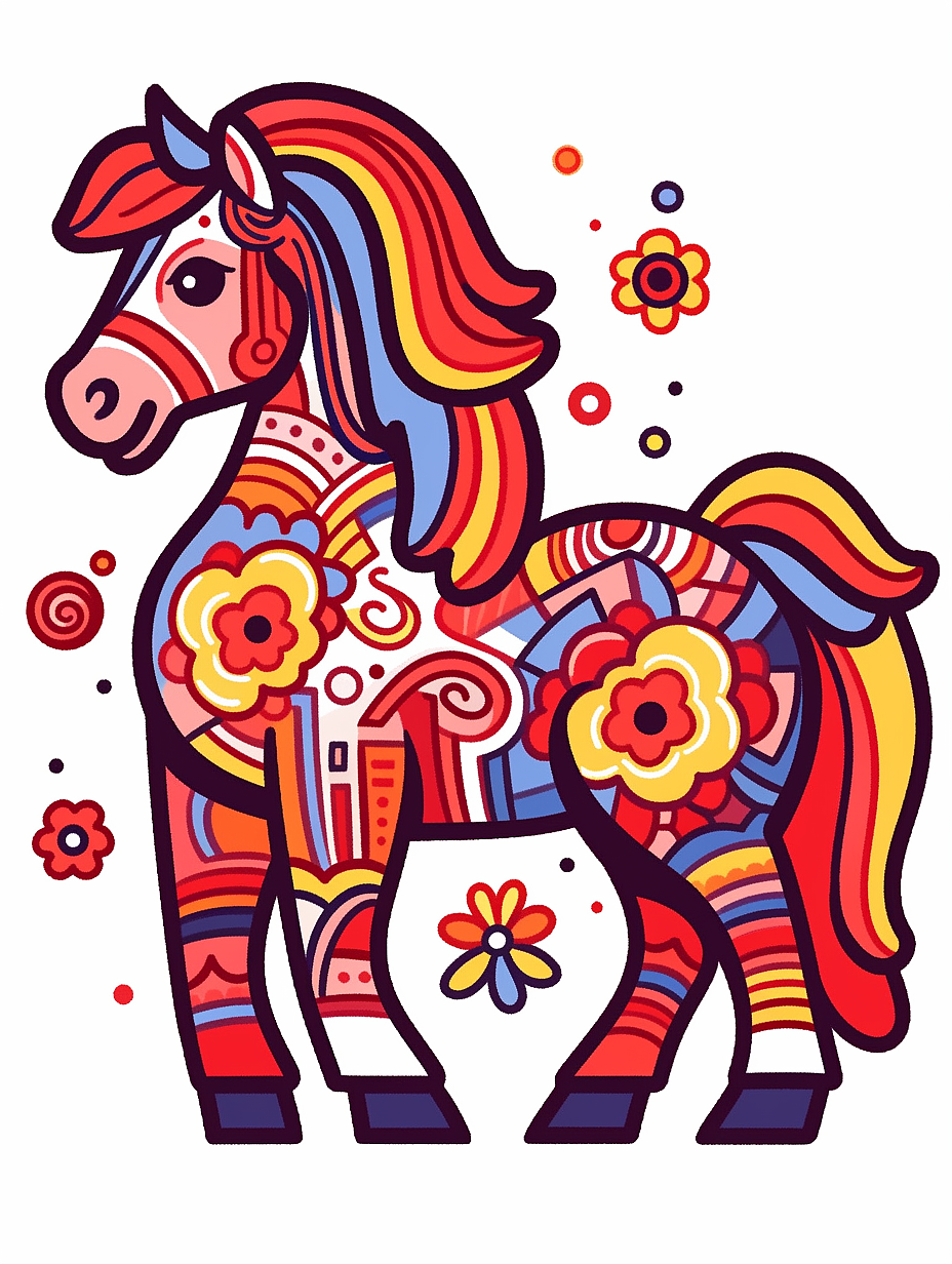 QI 东方神兽 | 马年福满堂,家和万事兴!