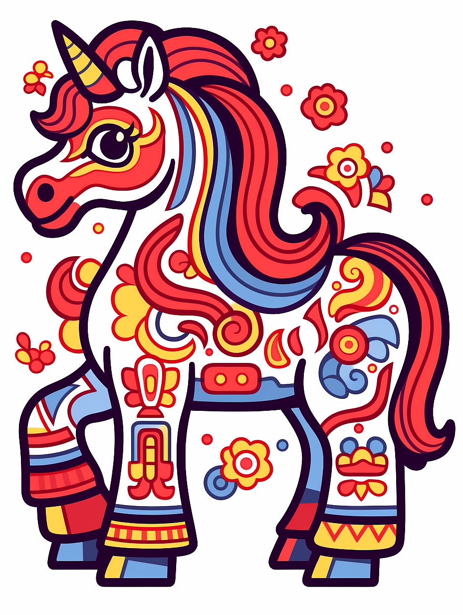 QI 东方神兽 | 马年福满堂,家和万事兴!