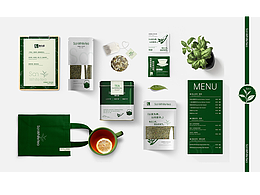 《叁白茶》茶品牌全案设计