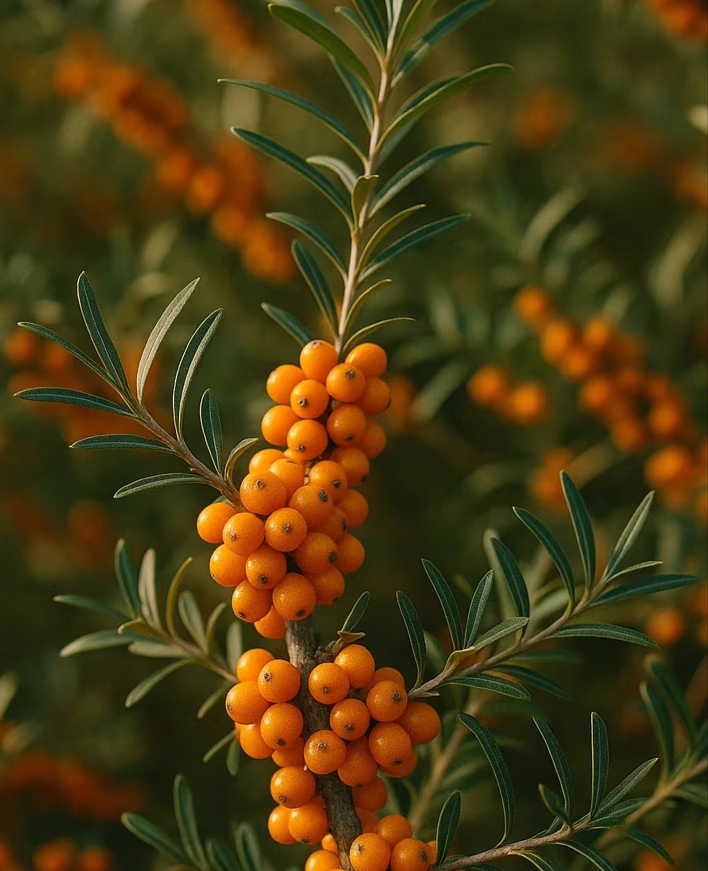 沙棘原浆包装&插画