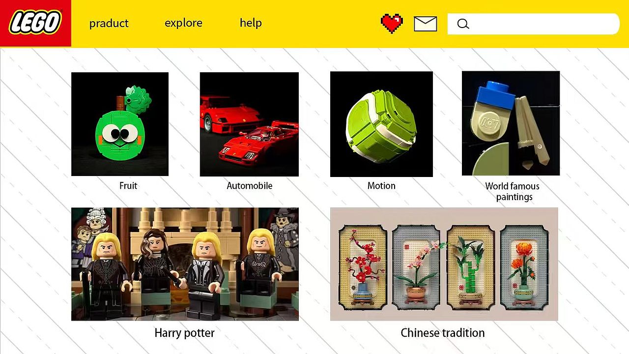 乐高网页设计
