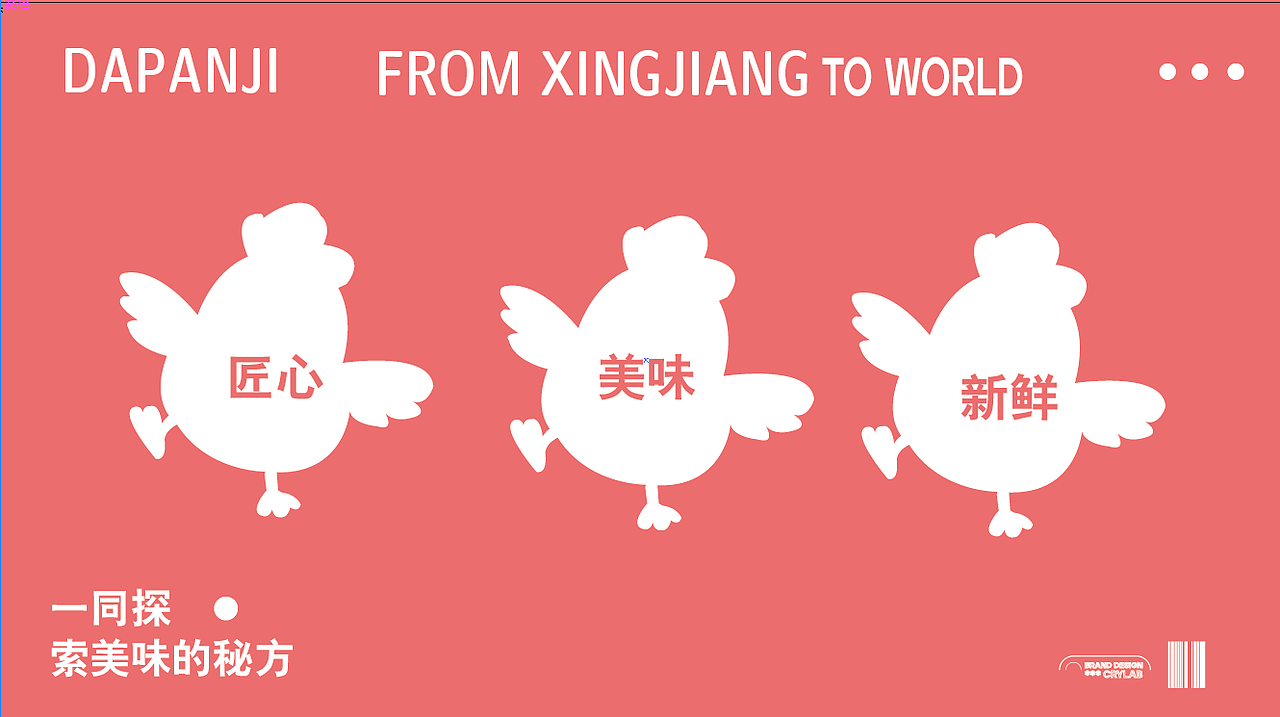 大新家大盘鸡   （餐饮品牌IP设计）