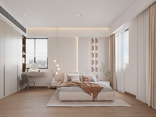 现代别墅2层效果案例