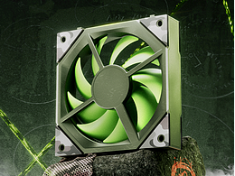 電競風(fēng)扇 風(fēng)格圖渲染