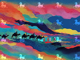 天馬行空折紙燈（文創(chuàng)）