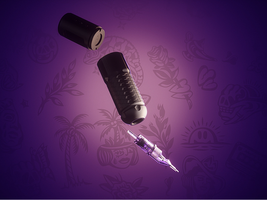 【产品动画】纹身笔动画