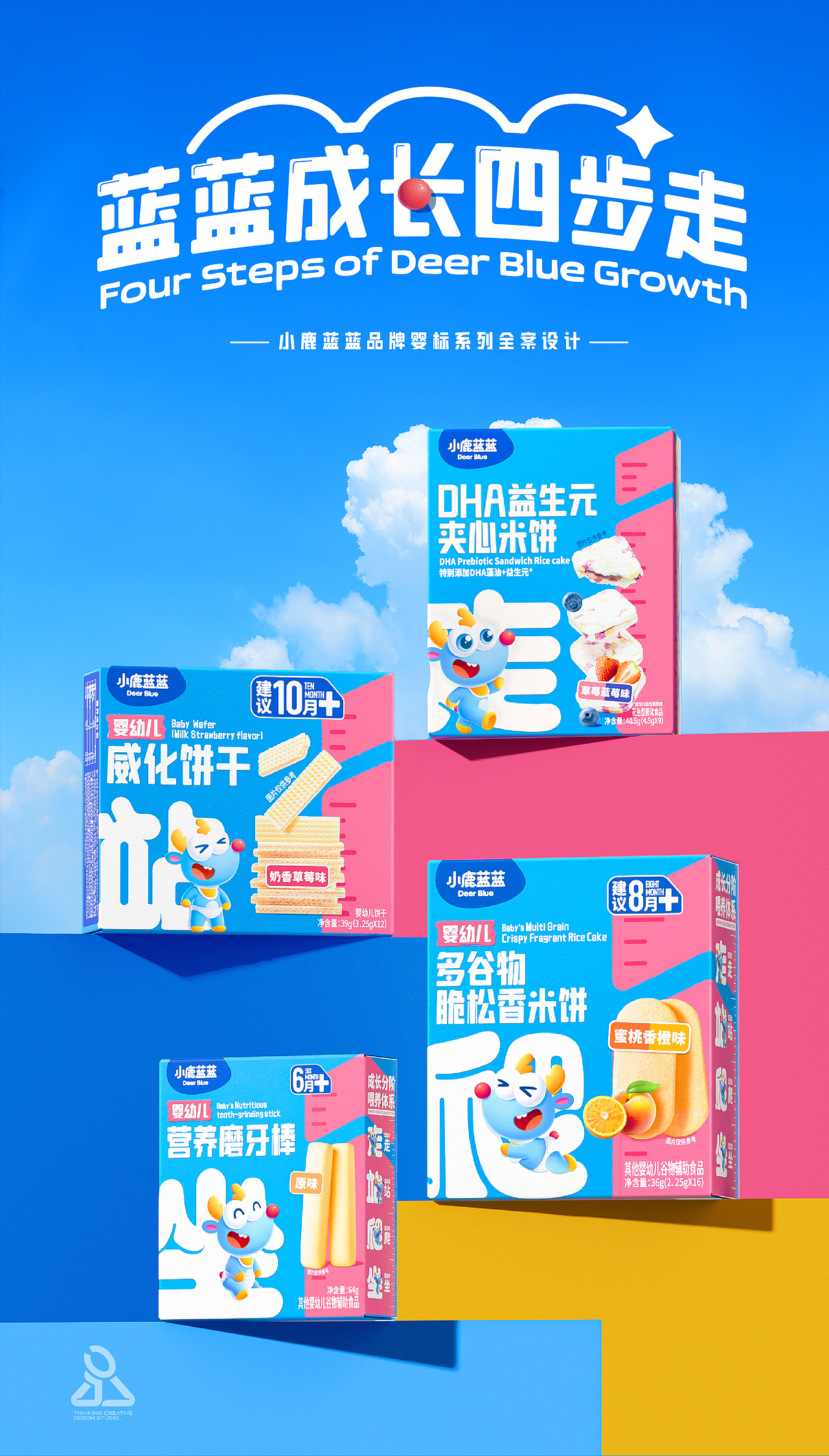 小鹿蓝蓝婴标-品牌包装全案设计系列（图ZMzk5MTY3NjA0） - 包装 - 站酷设计师在想创意原创素材 - 站酷ZCOOL