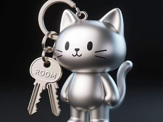 钥匙扣建模渲染