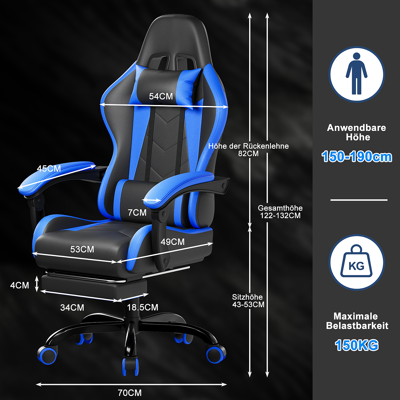 Amazon | 室内家居 电竞椅效果图 主图案例分享（图ZMzk5MTc2OTQ0） - 场景 - 站酷设计师美鹰家居原创素材 - 站酷ZCOOL