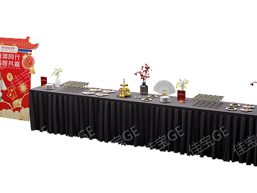 JD政企会议现场布置