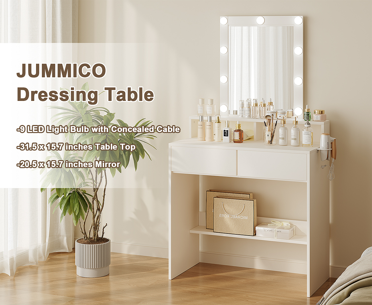 Amazon | 室内家居 化妆台效果图 A+案例分享