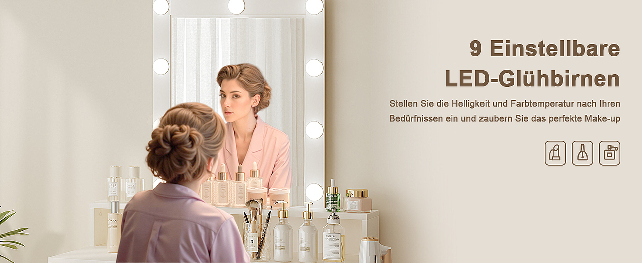 Amazon | 室内家居 化妆台效果图 A+案例分享