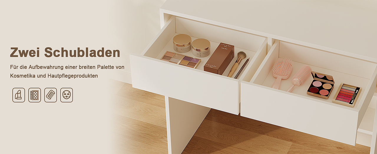 Amazon | 室内家居 化妆台效果图 A+案例分享