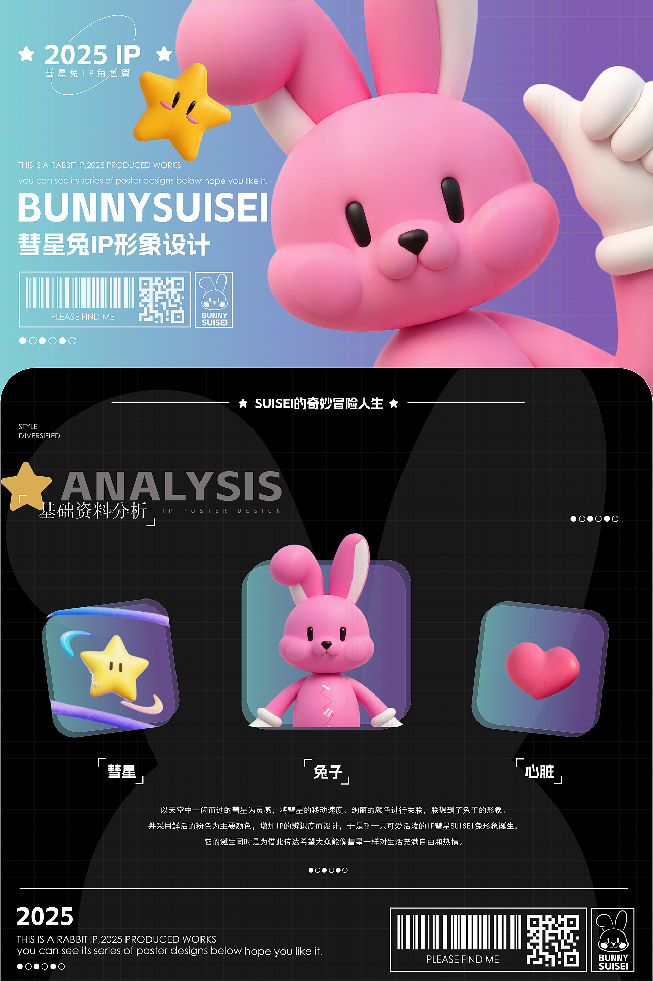 彗星兔IP形象 | 吉祥物设计