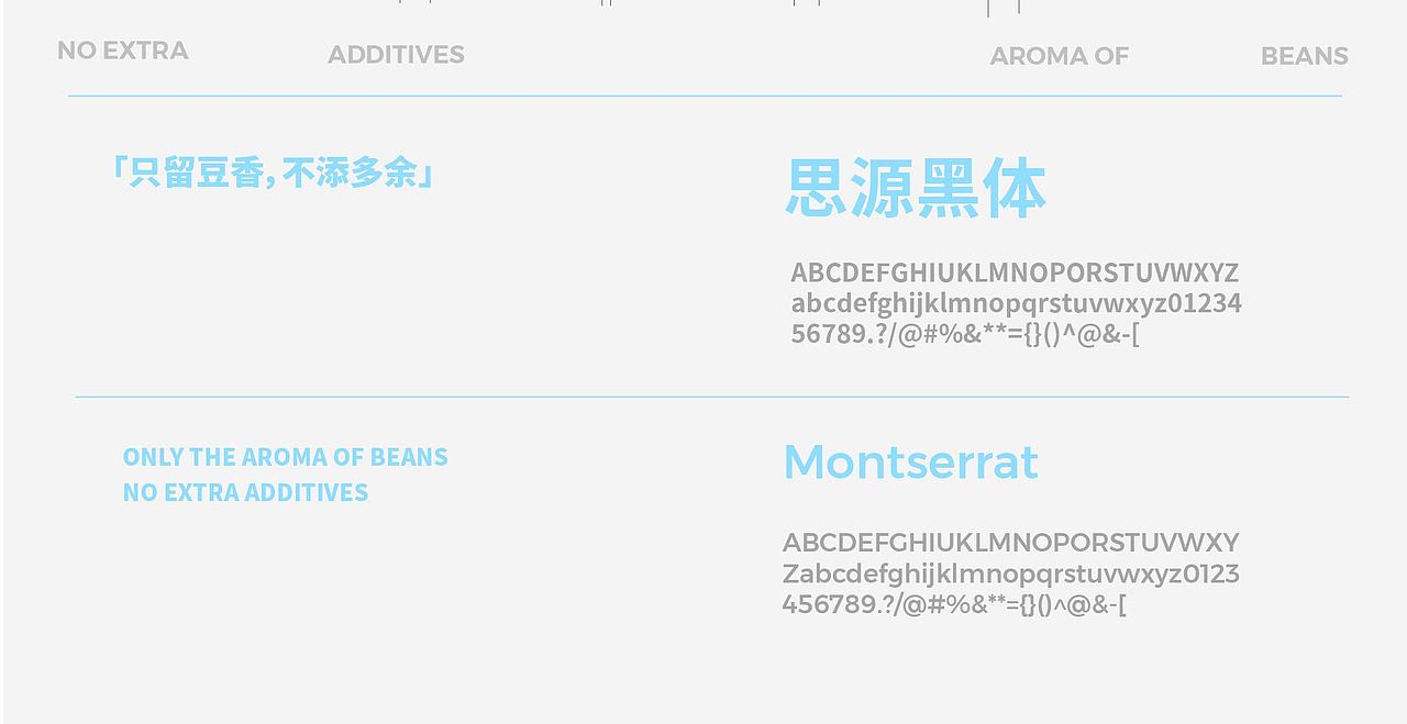 素咖啡包装设计